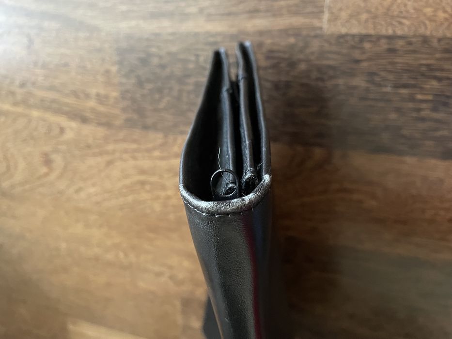 Pasta universitária de cabedal