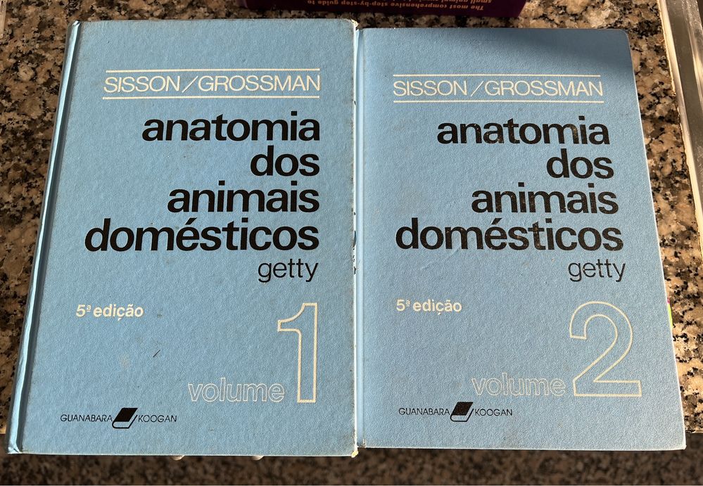 Livros de anatomia veterinária sisson