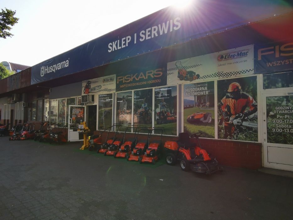 Glebogryzarka MH 198 RK Husqvarna OLEO-MAC RATY 0%0%