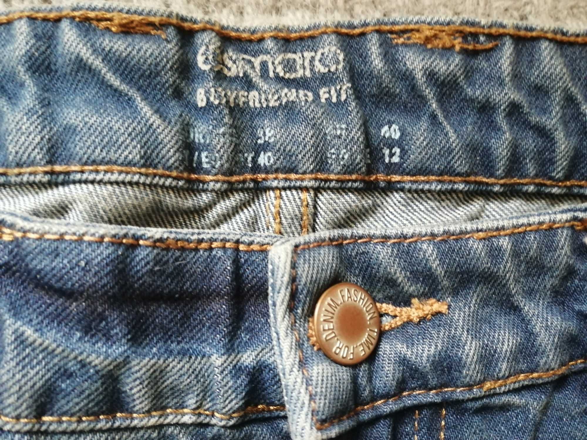 Новые стильные джинсы бойфренд esmara евро.размер 38(44-46).