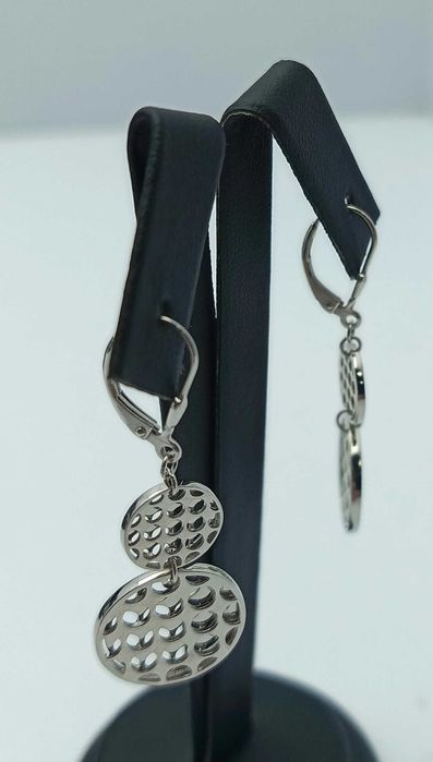 Nietuzinkowe Srebrne Kolczyki 5,33g p925