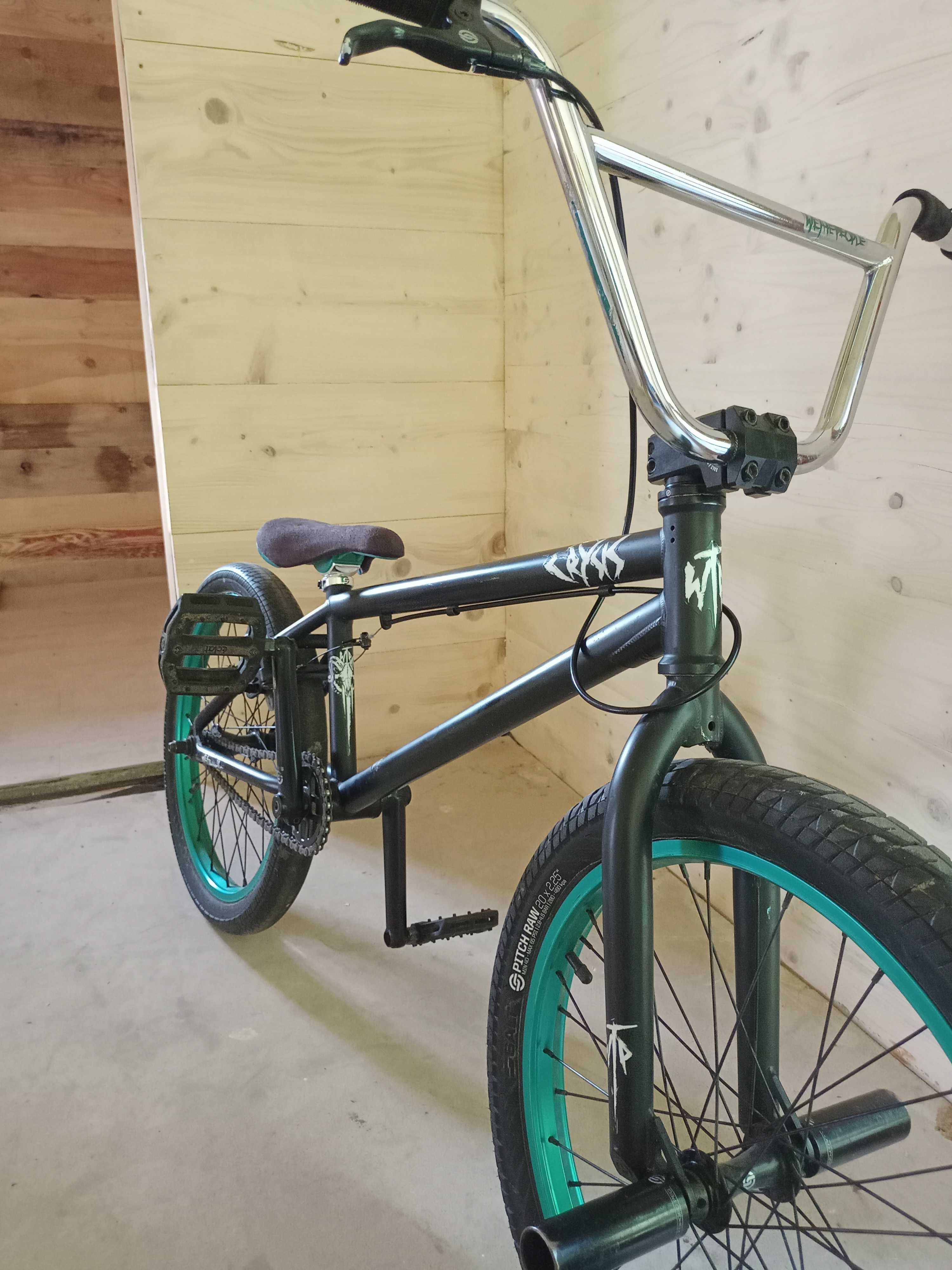 BMX THEPEOPLE z pegami      ''odblaski i hamulce gratis''