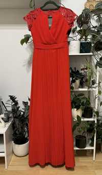 Sukienka suknia długa maxi na wesele S 36 TFNC London