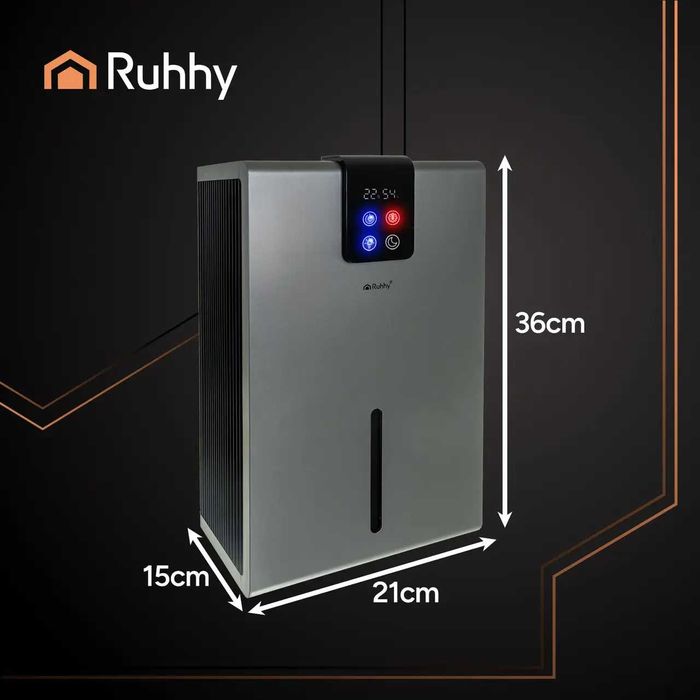 Осушувач повітря RUHHY 2,2 л / 1000 мл на добу | осушитель воздуха