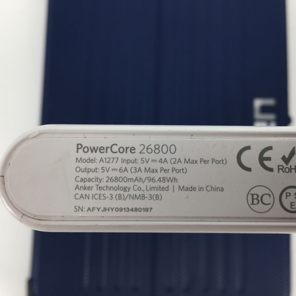 Повербанк Powerbank Anker PowerCore 26800 mAh