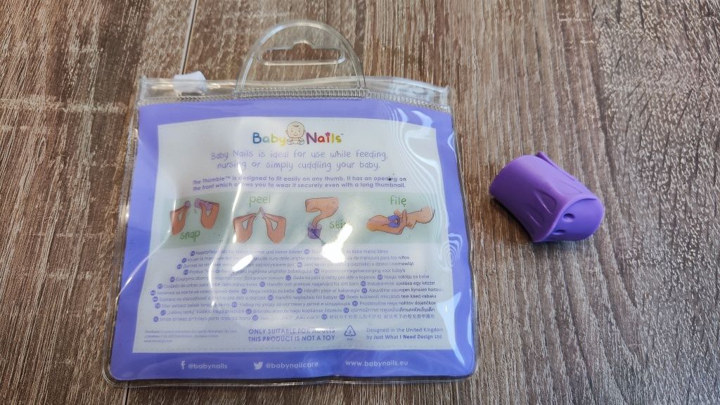 Baby Nails Thumble pilniczki zestaw do pielęgnacji paznokci 0+  6m+