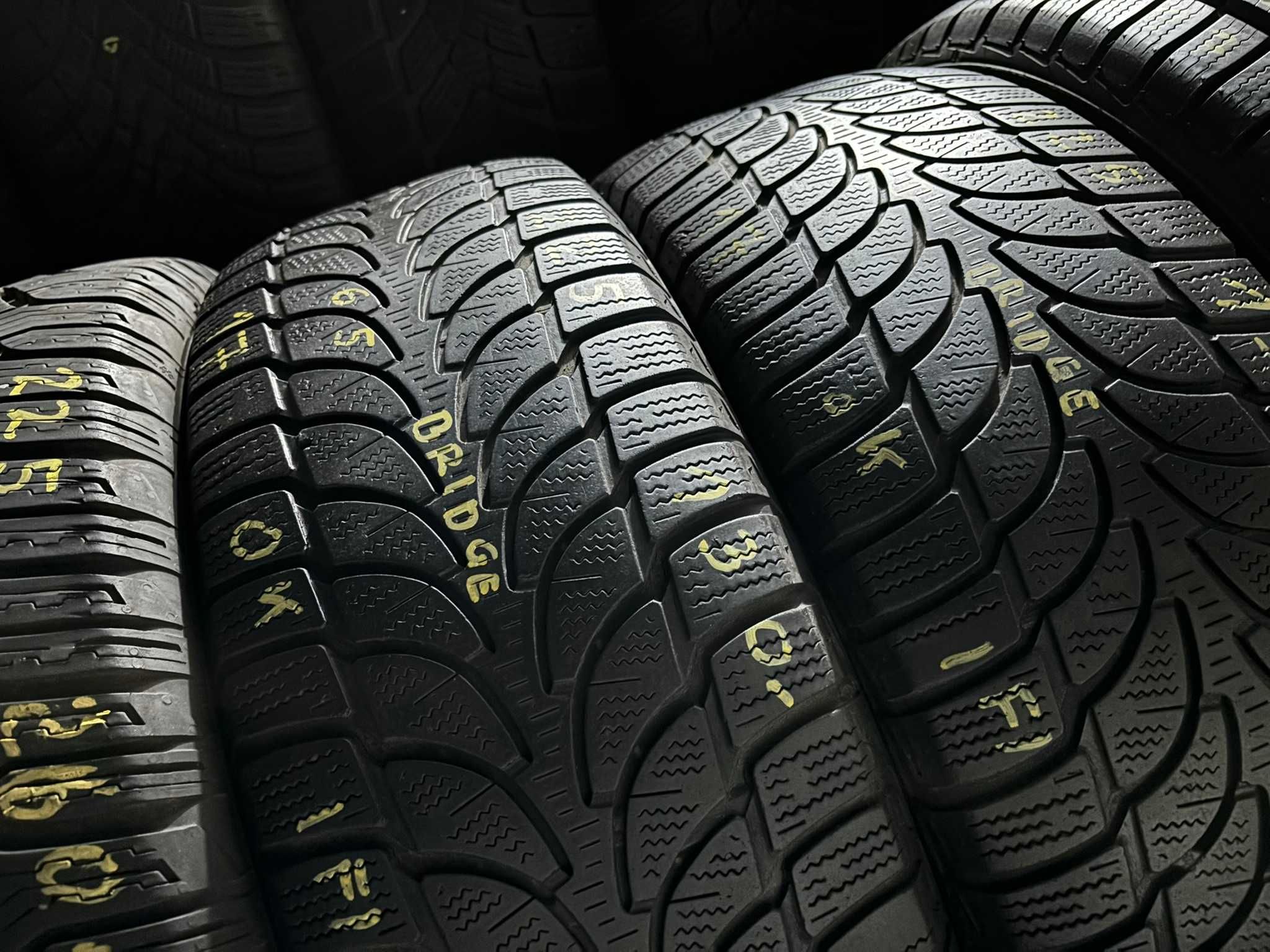 2X Opony Zimowe 225/65R17 BRIDGESTONE LM-80 EVO 4.6MM SPR. CAŁE!