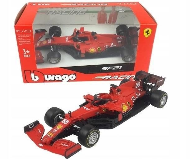 Bolid F1 Ferrari Sf21/2021 Carlos Sainz Bburago