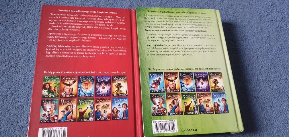 Magiczne drzewo czerwone krzesło, tajemnica mostu
