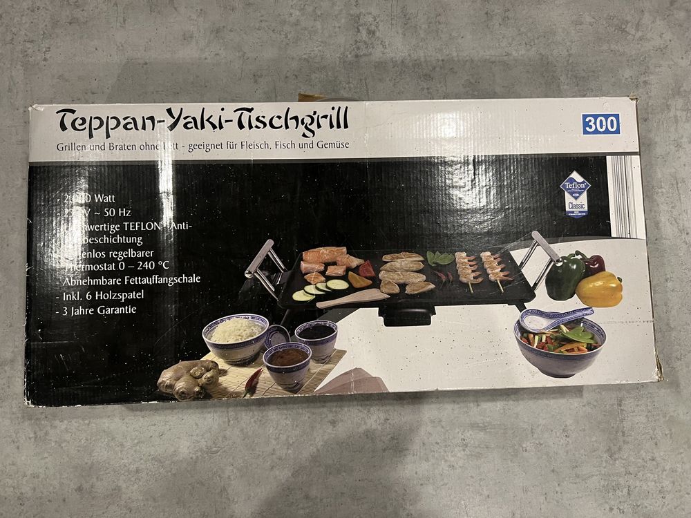 Grill elektryczny teppanyaki