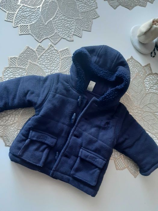 Płaszczyk zimowy 68-74 chłopca