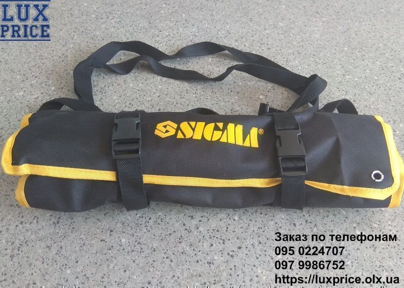 Ключи накидные 12шт 6-32мм Sigma 6010061 satine чехол. Набір ключів