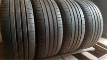235 55 19 continental sport kontact  5 4 штуки протектор 90% и 70%