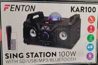 Zestaw do karaoke Fenton KAR100 100 W czarny