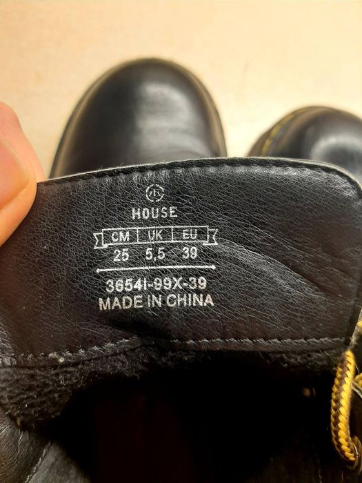 Черевики жіночі шкіряні