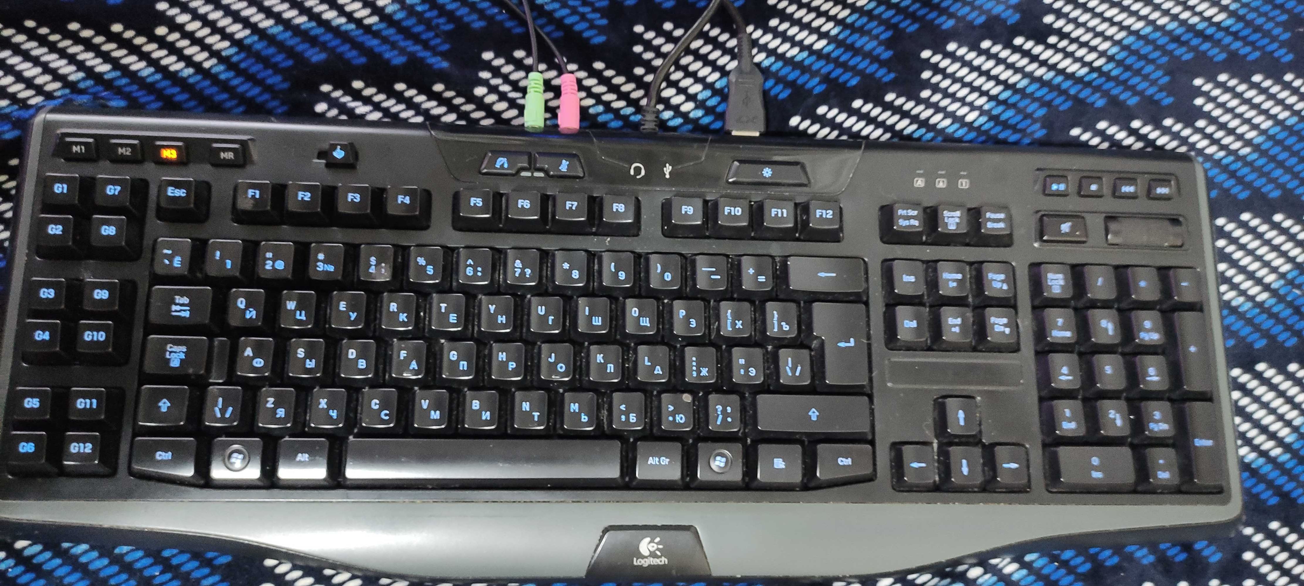 Шикарная игровая клавиатура в идеале по низкой цене Logitech g110