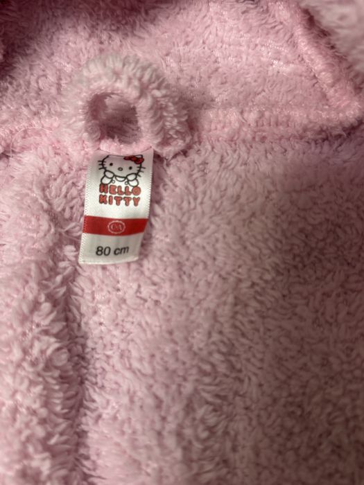 Теплий халатик Hello Kitty для дівчинки, 80р