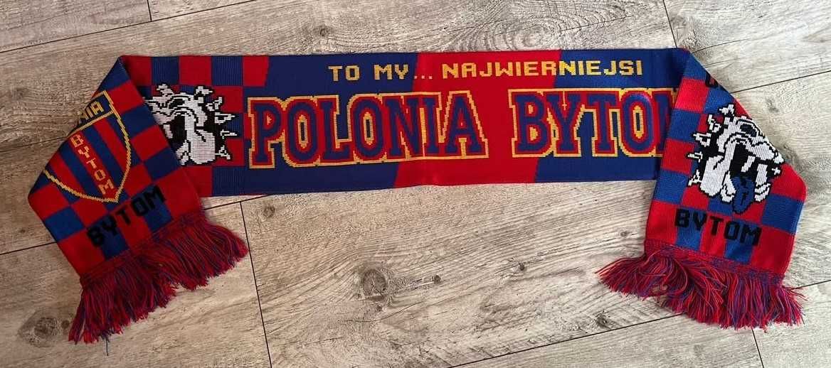 POLONIA BYTOM ! To My...Najwierniejsi ! Szalik szal piłkarski sportowy