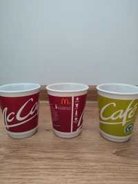 Kubki kolekcjonerskie ceramiczne McCafe McDonald's bez ucha unikat