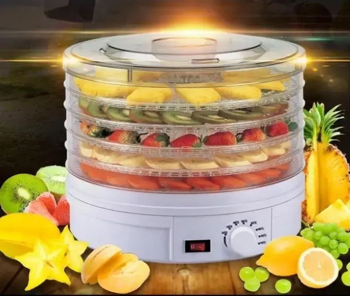 Сушарка Rainberg RB-912 на 5 секцій 800 Вт, електричний дегідратор