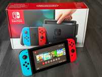 Nintendo Switch v1 CFW kompletny zestaw +karta 400GB +dodatki