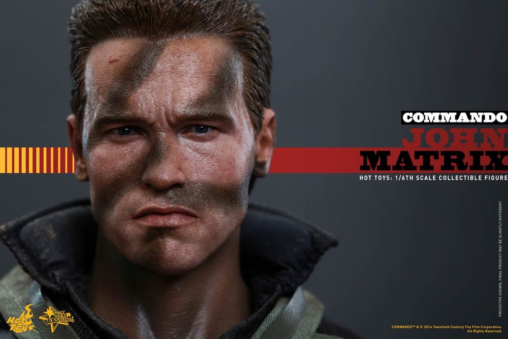 Колекційна фігурка 1/6 Hot Toys MMS276 COMMANDO - John Matrix