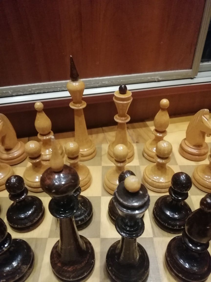 Шахматы старые 50х