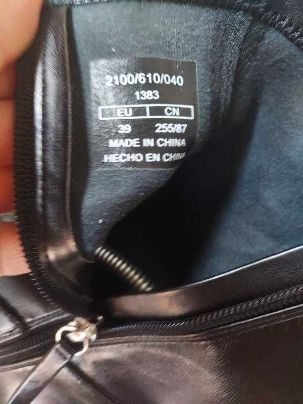 Ботинки черевики ботильони на низькому каблуці zara