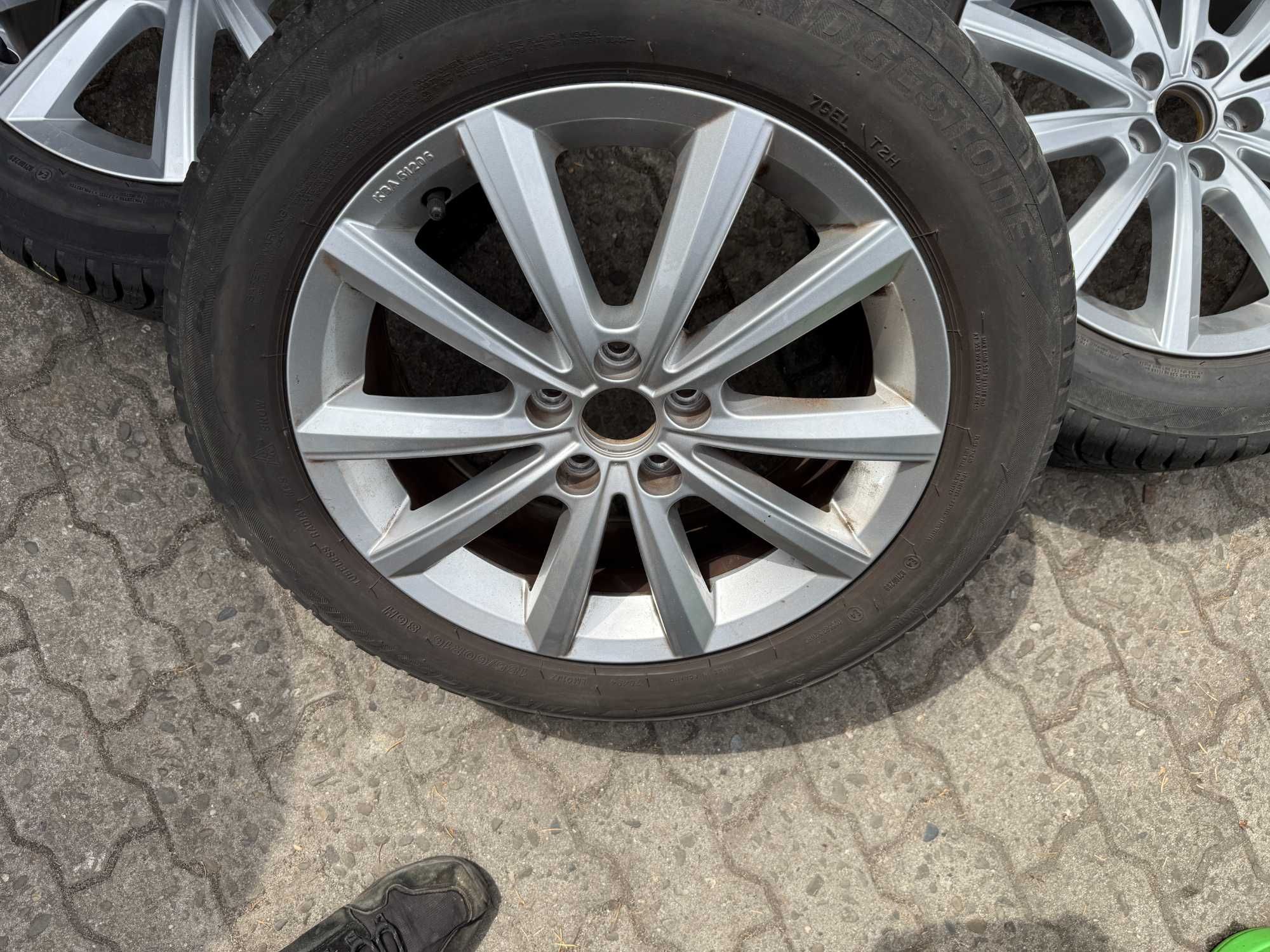 Koła 16" 5x100 VW Polo Skoda Kamiq Rapid Fabia Seat Ibiza Audi A1