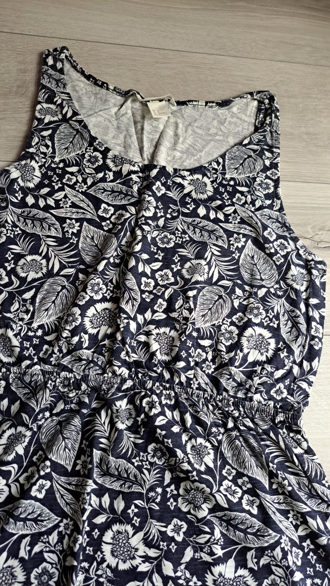 H&M HM sukienka letnia kwiaty kwiatki M bawełniana