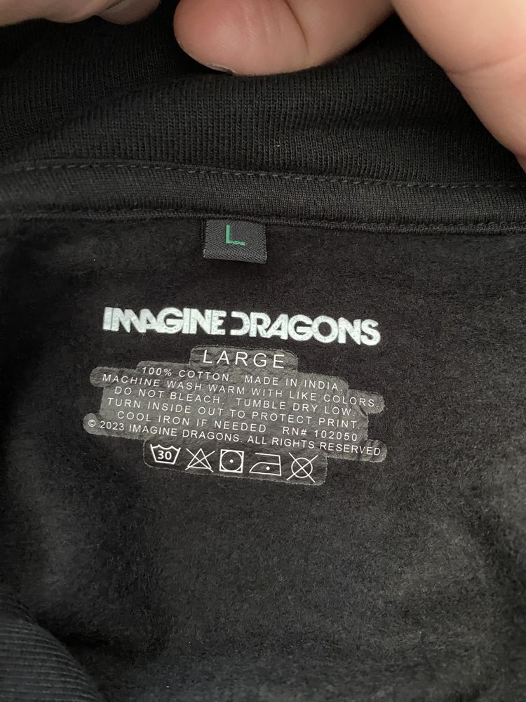 Imagine Dragons World Tour 2023 bluza hoodie