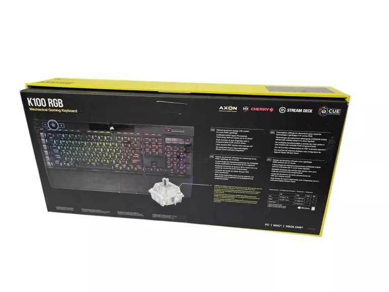 Klawiatura OPTO-mechaniczna CORSAIR K100 RGB OPX