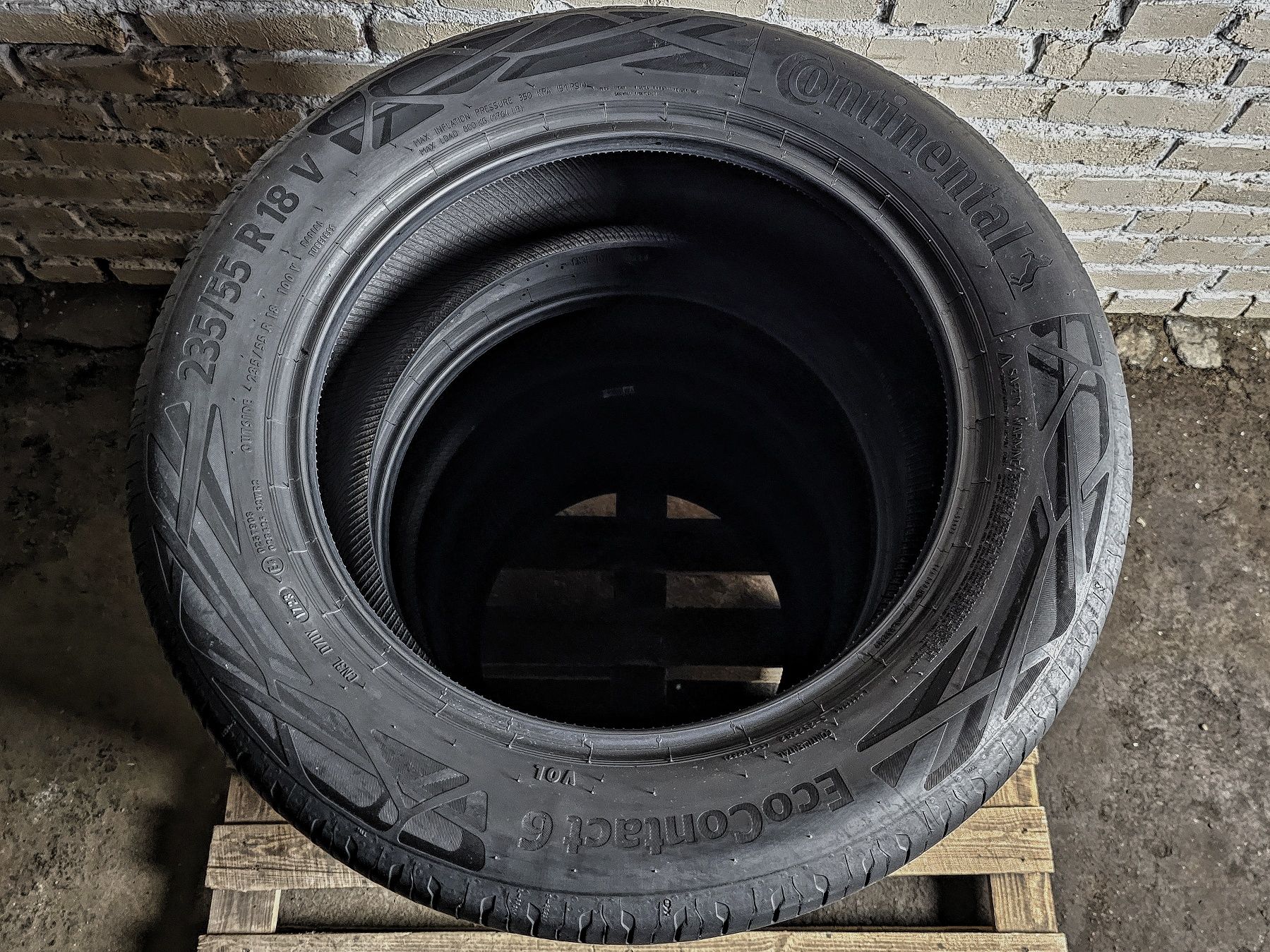 Шини 235/55r18 Continental | 2023 | 6.5mm | Germany | Преміум комплект