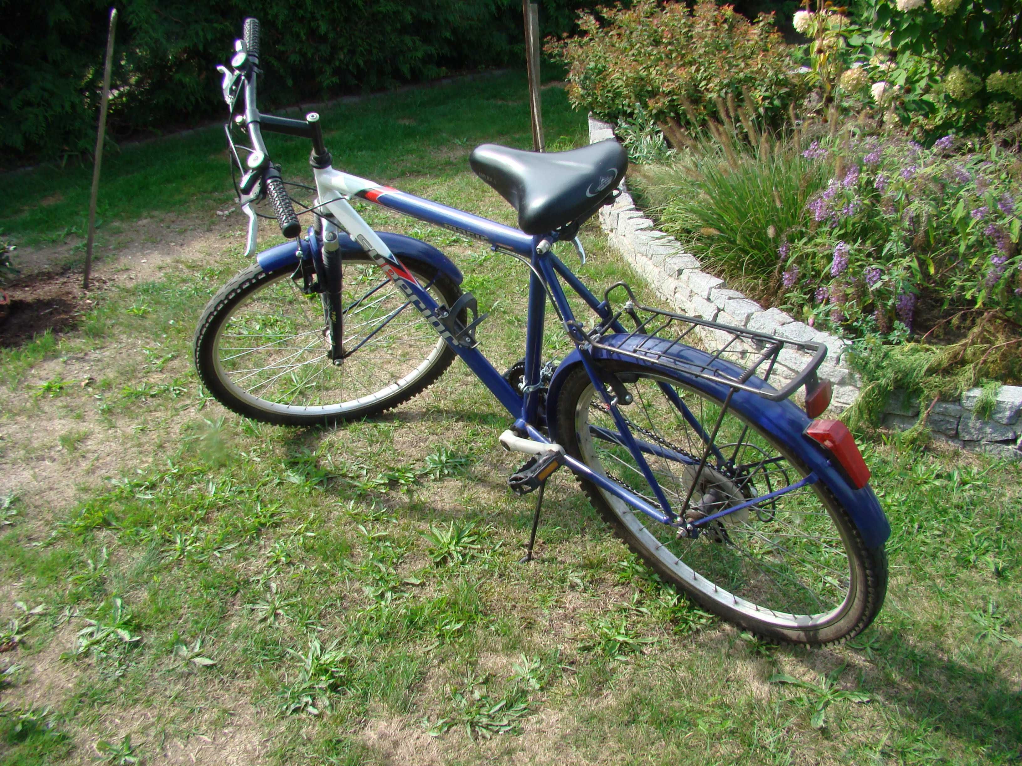 rower górski na kołach aluminiowych