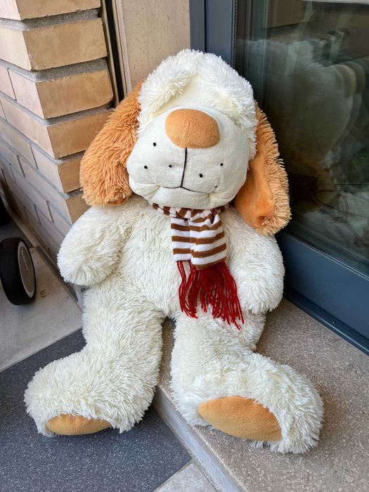 Peluche de Criança - "Cão com Cachecol"