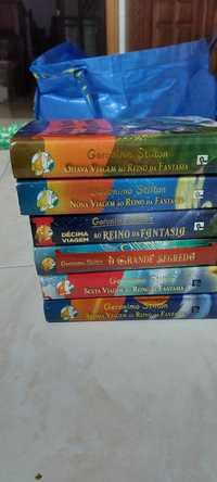 Livros Geronimo Stilton.