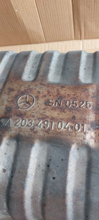 Mercedes C Klasa W203 3.2 V6 Tłumik Oryginał. SN 525