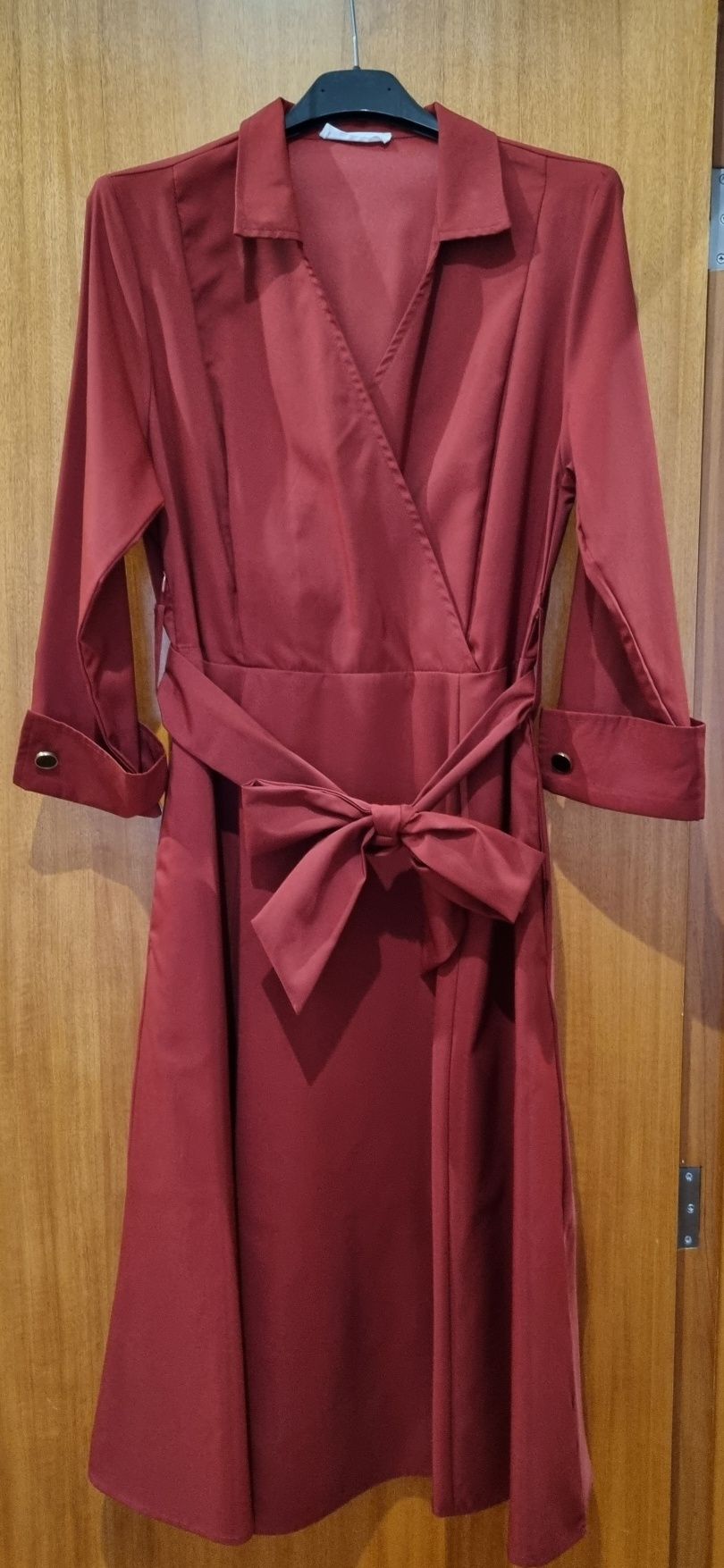 Vestido Bordeaux