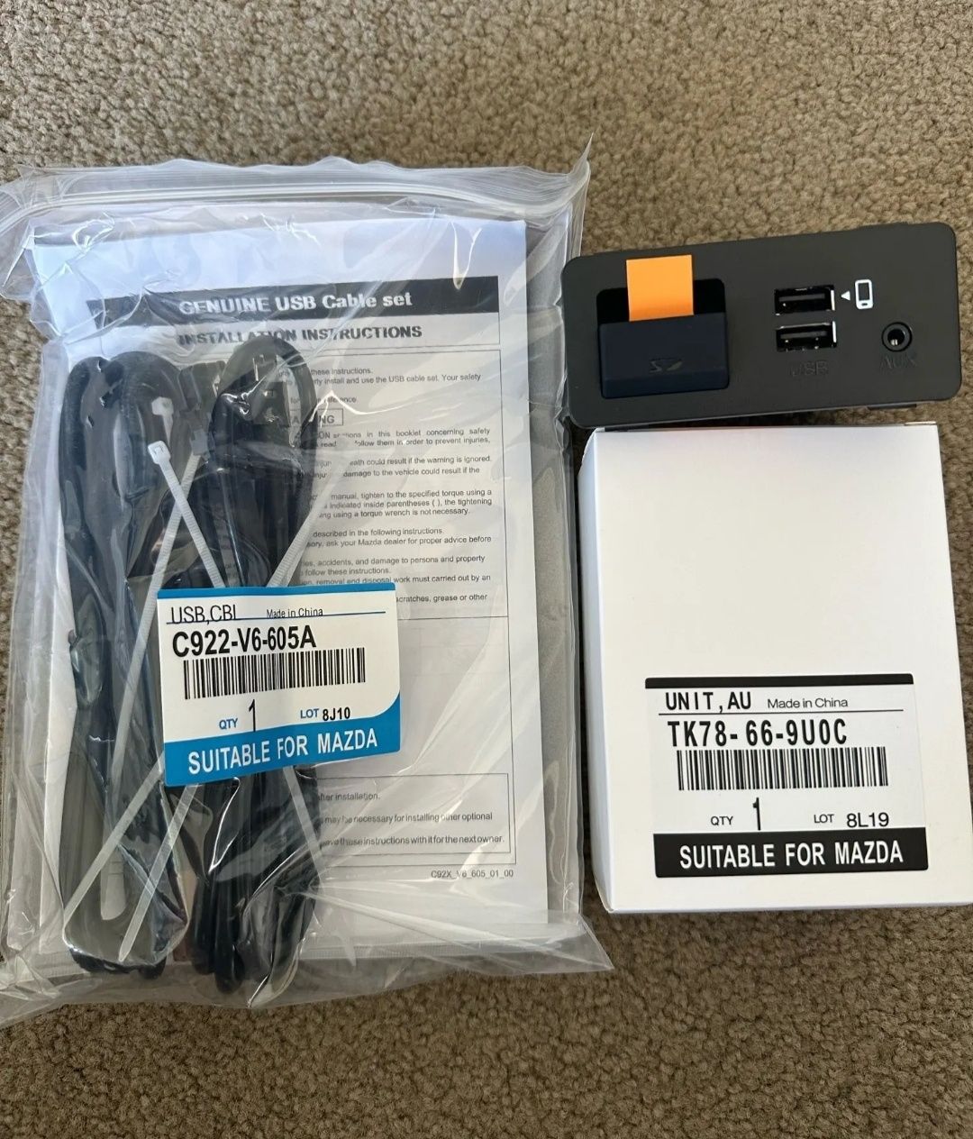 Moduł  adapter Carplay Mazda 2 3 5 6 MX CX
