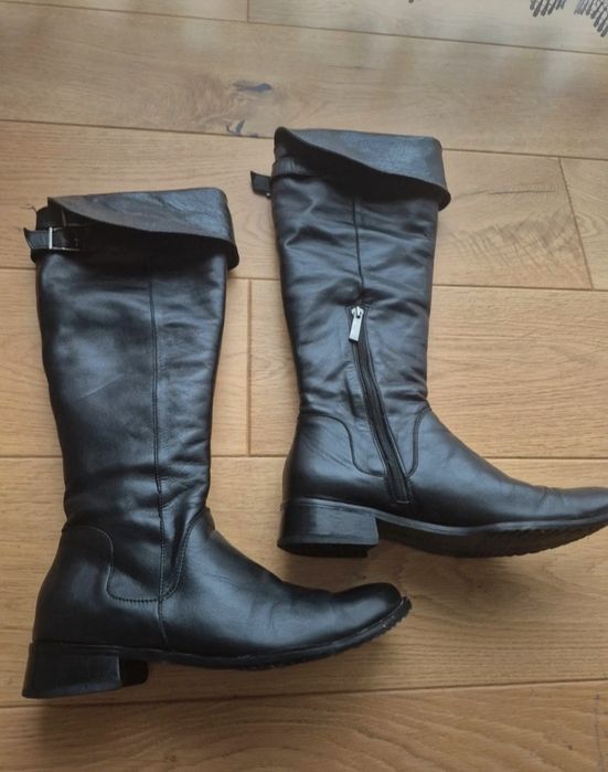 Kozaki Intetshue r. 38 skóra