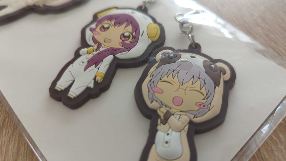 Yuru Yuri rubber straps (Piżamowe, 4 sztuki)