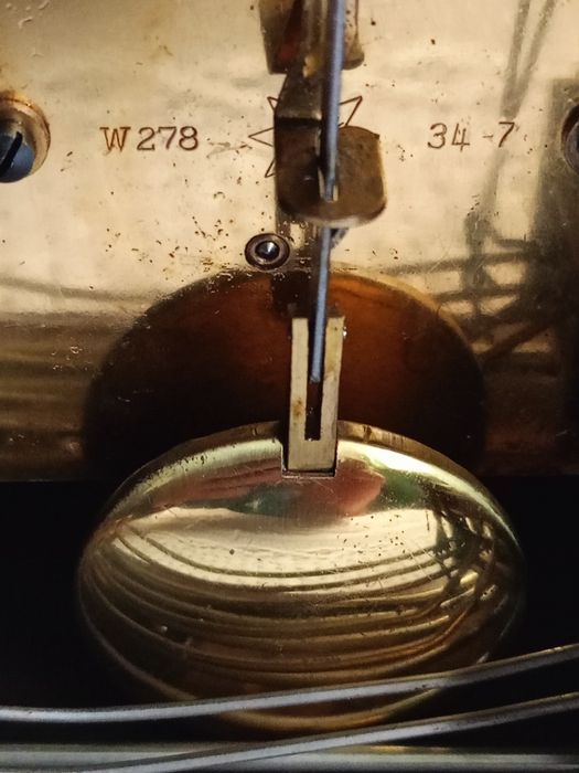 Zegar kominkowy Jungans 1934