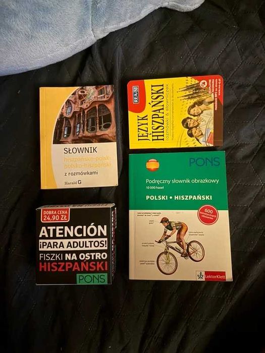 Słownik obrazkowy polsko hiszpański - książka na świąteczny prezent!