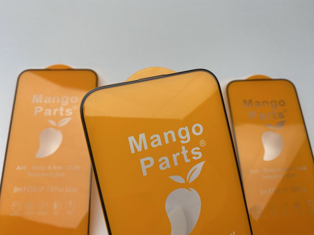 Захисне скло mango на iphone 13 15 16 promax глянець защитное стекло