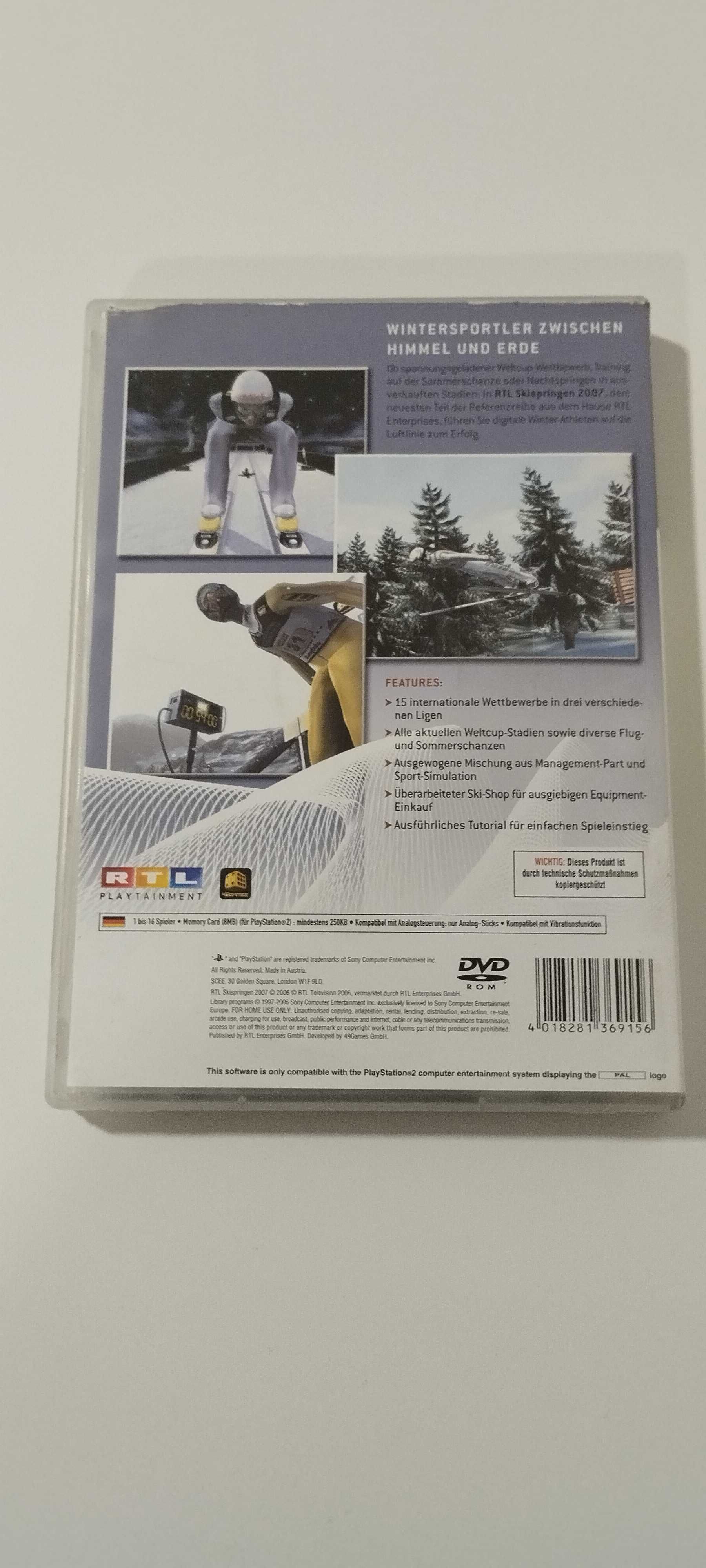 Jogo Playstation 2 - PS2 - RTL Ski Jumping 2007