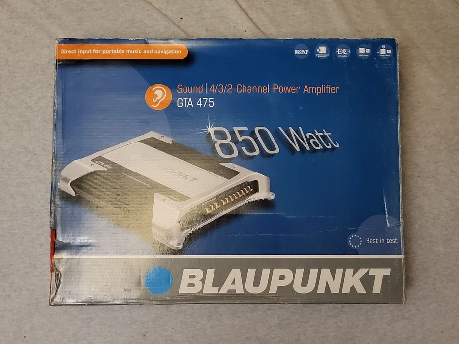 Автомобильный усилитель Blaupunkt GTA 475