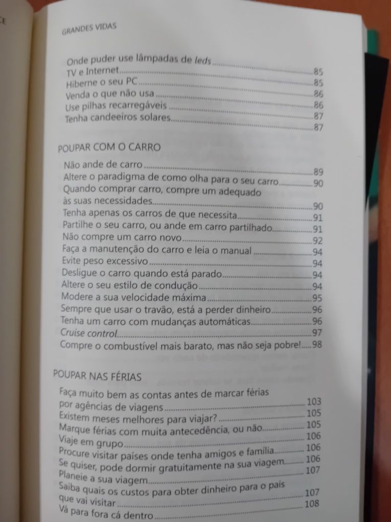 Grandes Vidas viva melhor gastando menos