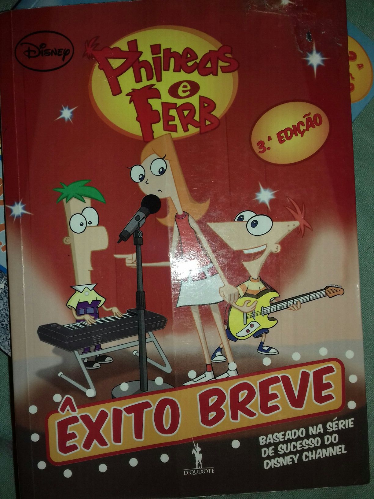 4 Livros Phineas e Ferb Disney