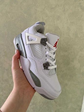 Кроссовки Nike Air Jordan 4 White Oreo