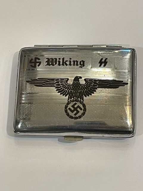 Niemiecki pojemnik na tytoń/papierośnica, lata 30./40. XX w.